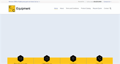 Desktop Screenshot of candcequip.com